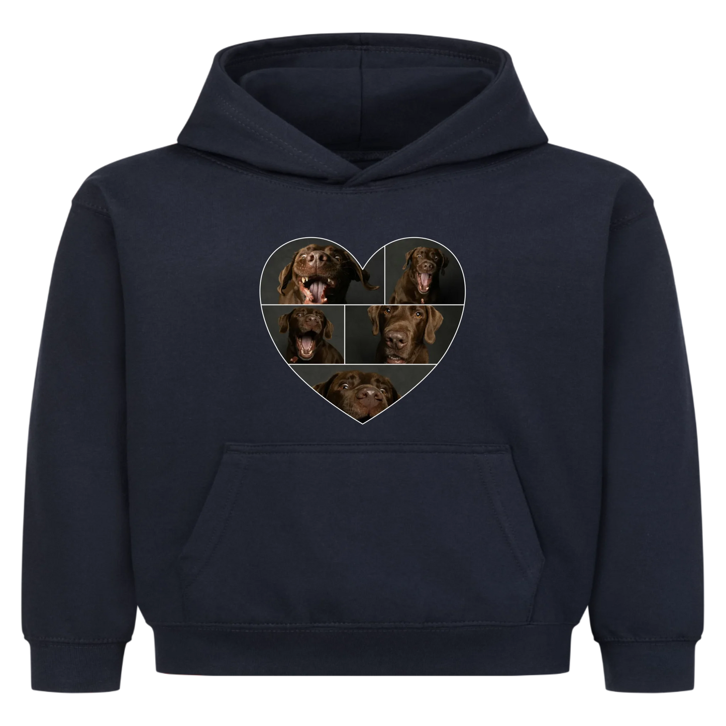 Personalisierter Hoodie - Herz