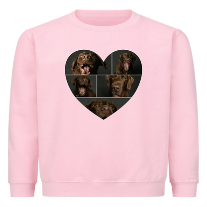 Personalisiertes Sweatshirt - Herz