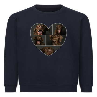 Personalisiertes Sweatshirt - Herz