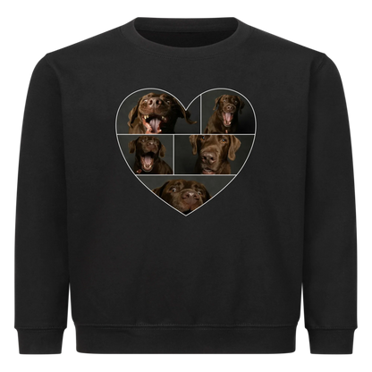 Personalisiertes Sweatshirt - Herz