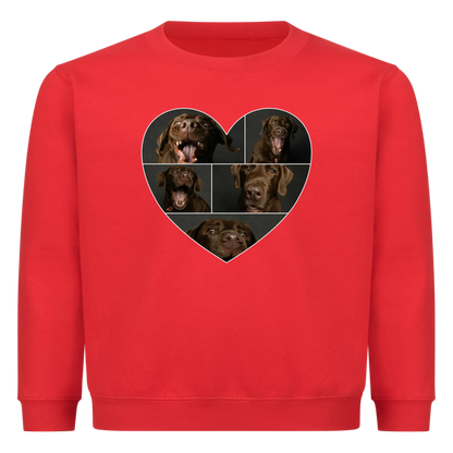 Personalisiertes Sweatshirt - Herz