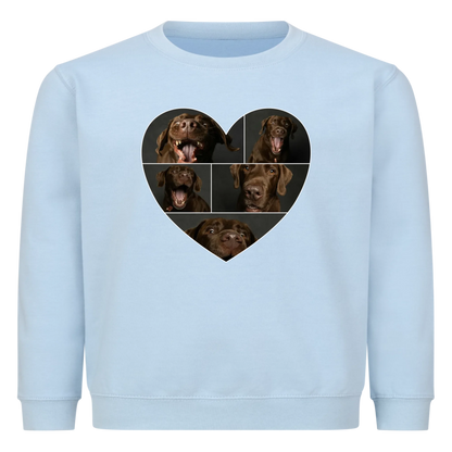 Personalisiertes Sweatshirt - Herz