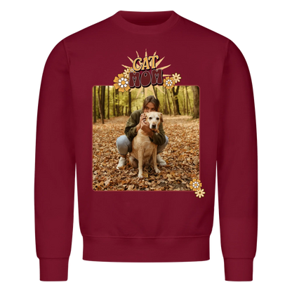 Personalisiertes Sweatshirt - Flower Power