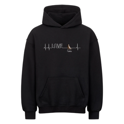 Personalisierter Hoodie - Herzschlag