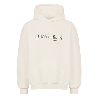 Personalisierter Hoodie - Herzschlag