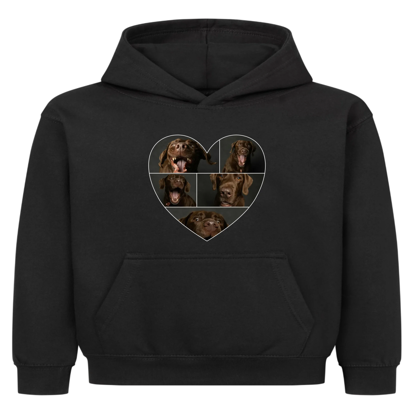 Personalisierter Hoodie - Herz