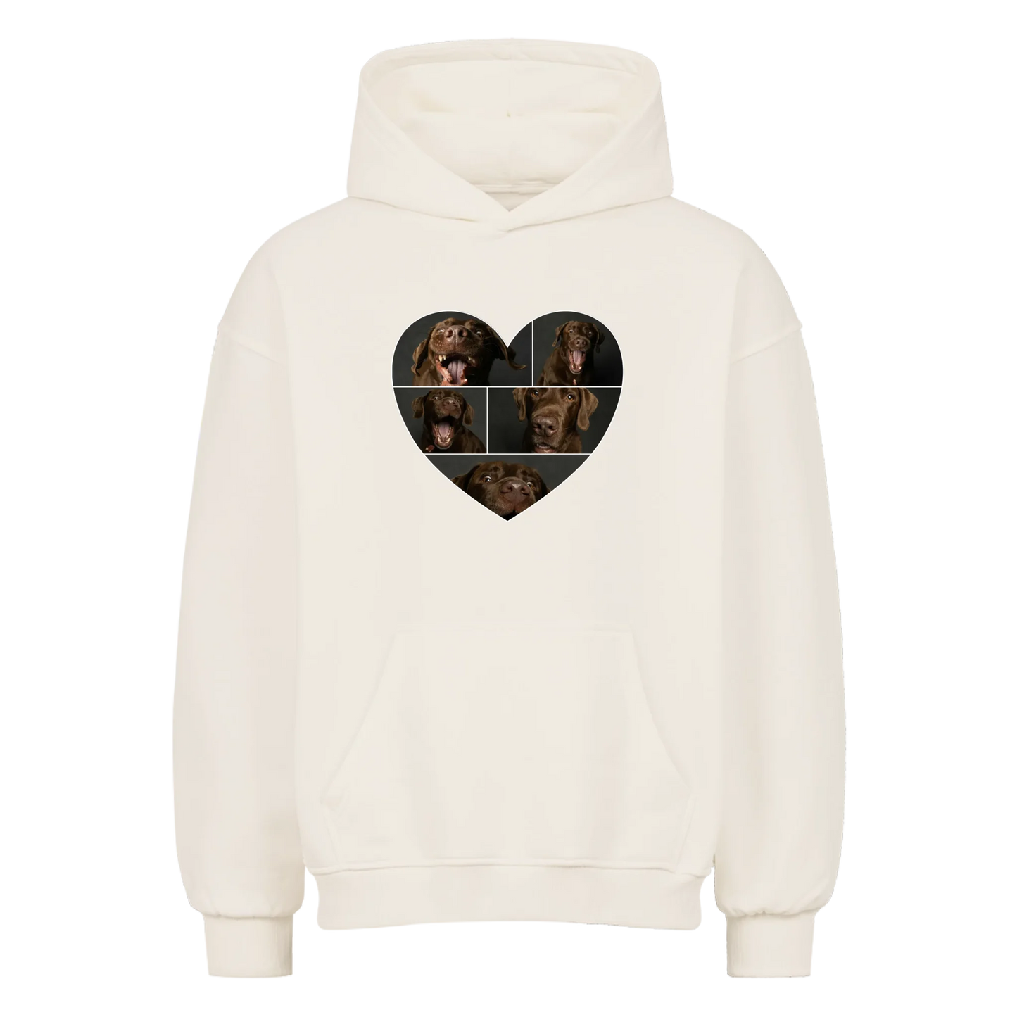 Personalisierter Hoodie - Herz