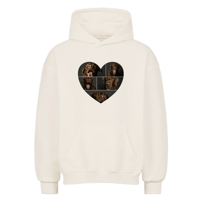 Personalisierter Hoodie - Herz