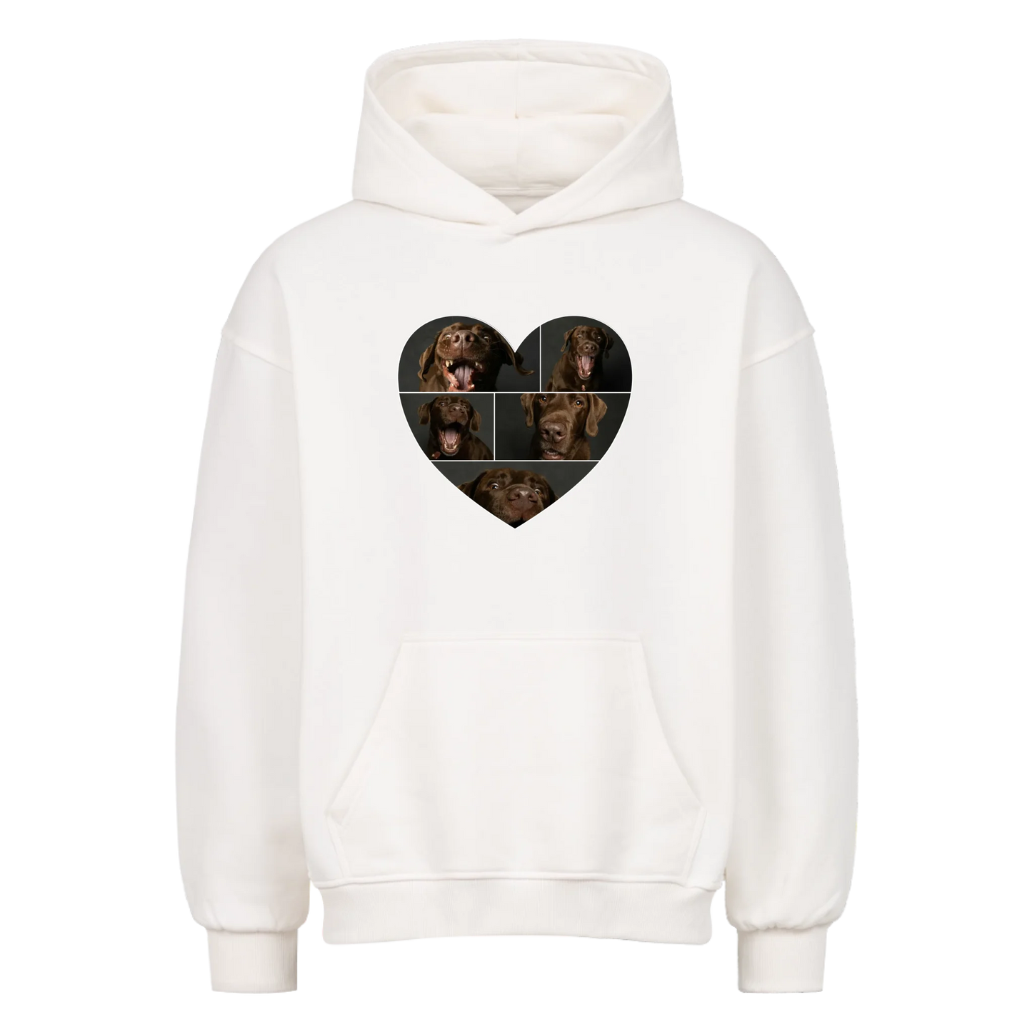 Personalisierter Hoodie - Herz