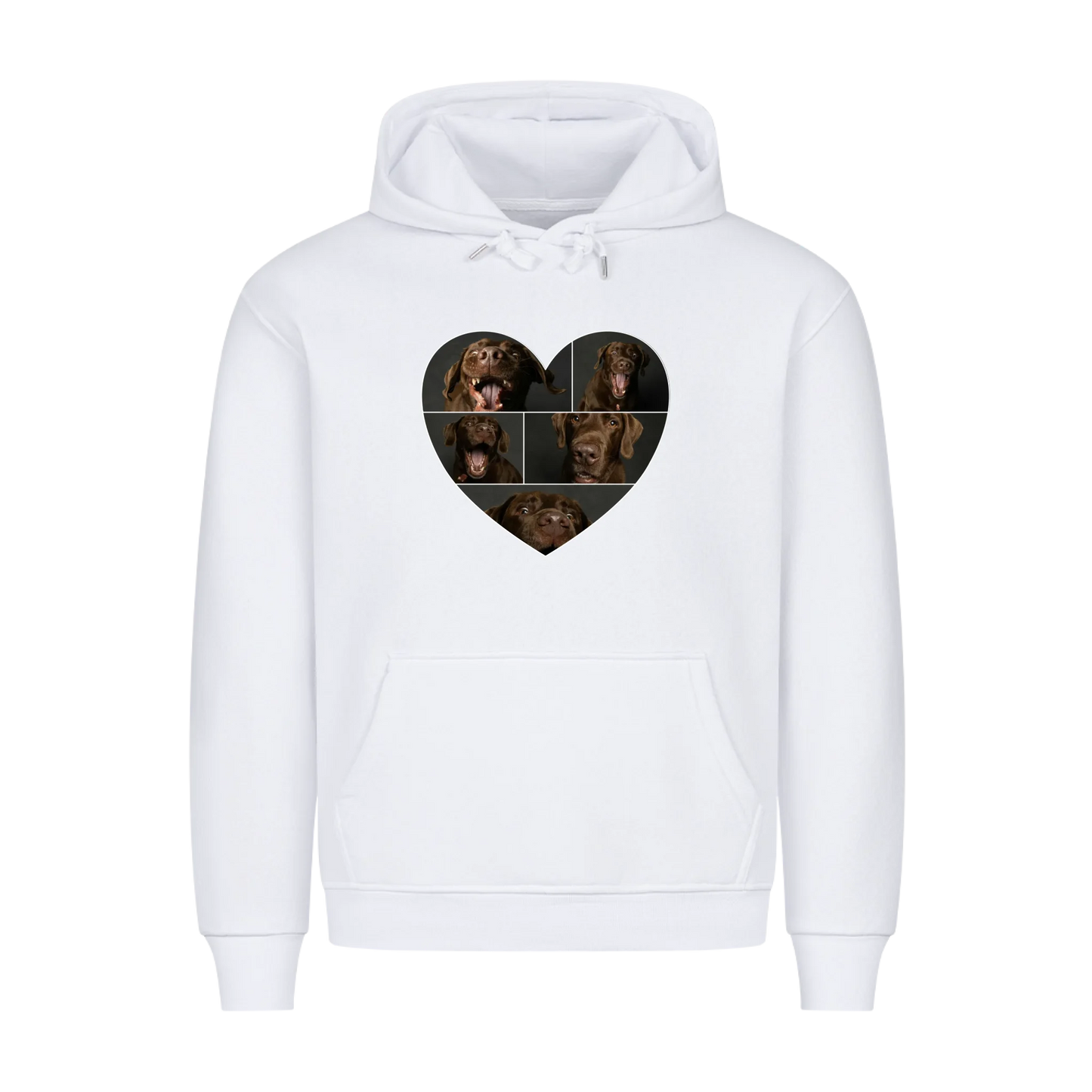 Personalisierter Hoodie - Herz