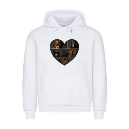 Personalisierter Hoodie - Herz