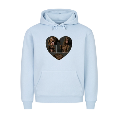 Personalisierter Hoodie - Herz