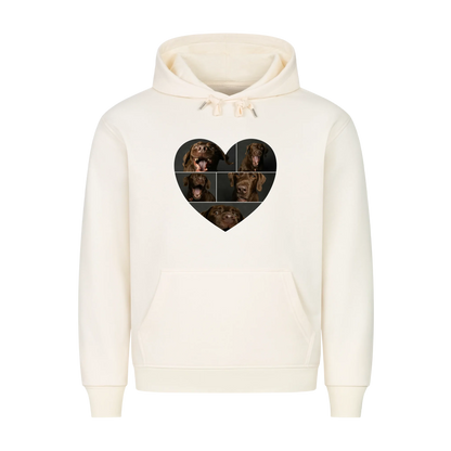Personalisierter Hoodie - Herz