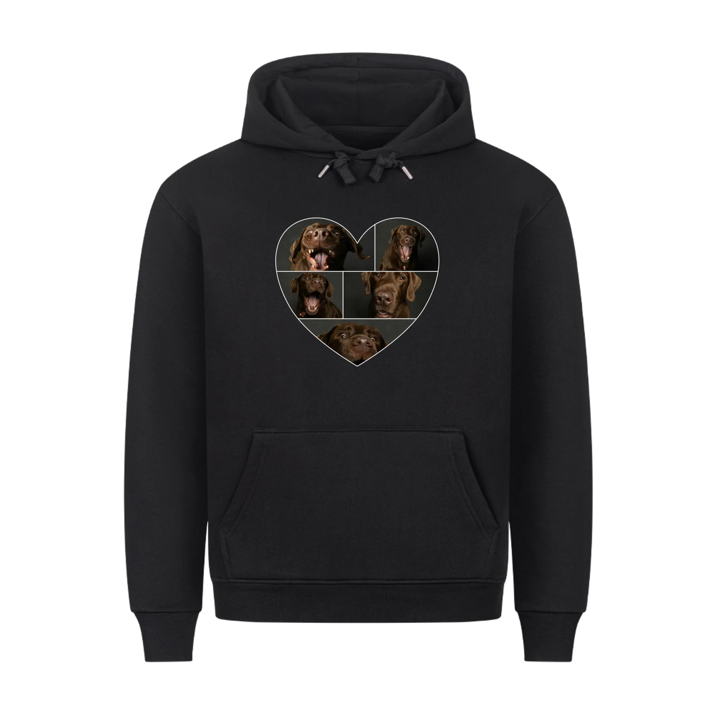 Personalisierter Hoodie - Herz