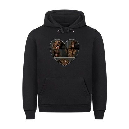 Personalisierter Hoodie - Herz