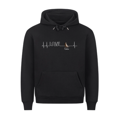 Personalisierter Hoodie - Herzschlag