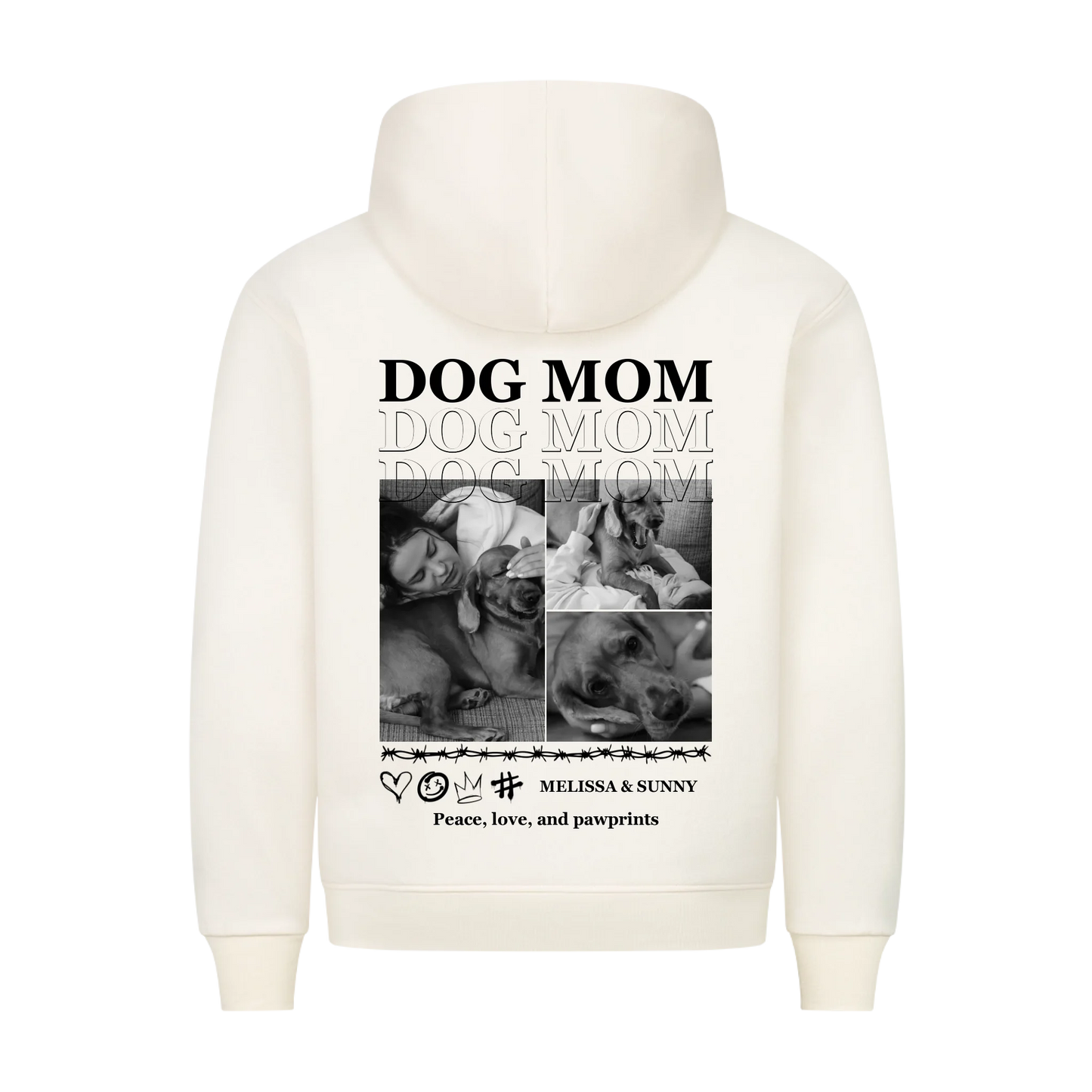 Personalisierter Hoodie - Mom/Dad V2