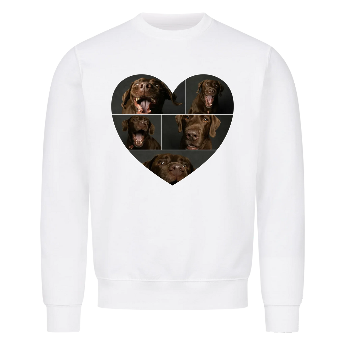 Personalisiertes Sweatshirt - Herz