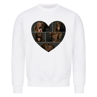 Personalisiertes Sweatshirt - Herz