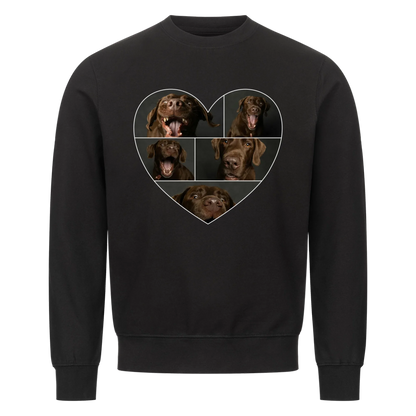 Personalisiertes Sweatshirt - Herz