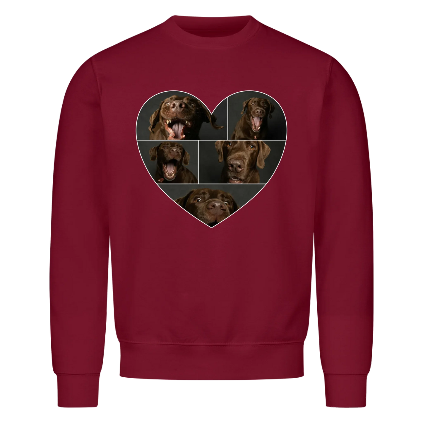 Personalisiertes Sweatshirt - Herz