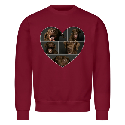 Personalisiertes Sweatshirt - Herz