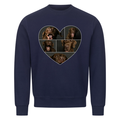 Personalisiertes Sweatshirt - Herz