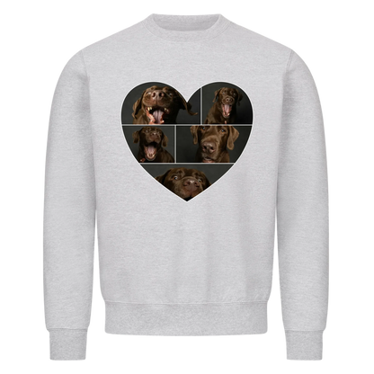 Personalisiertes Sweatshirt - Herz