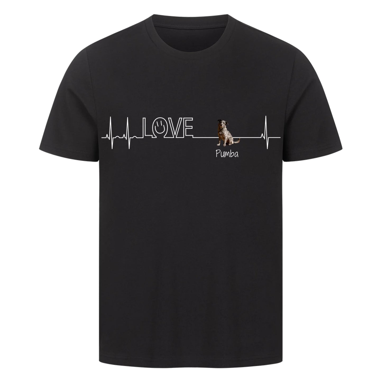 Personalisiertes T-Shirt - Herzschlag