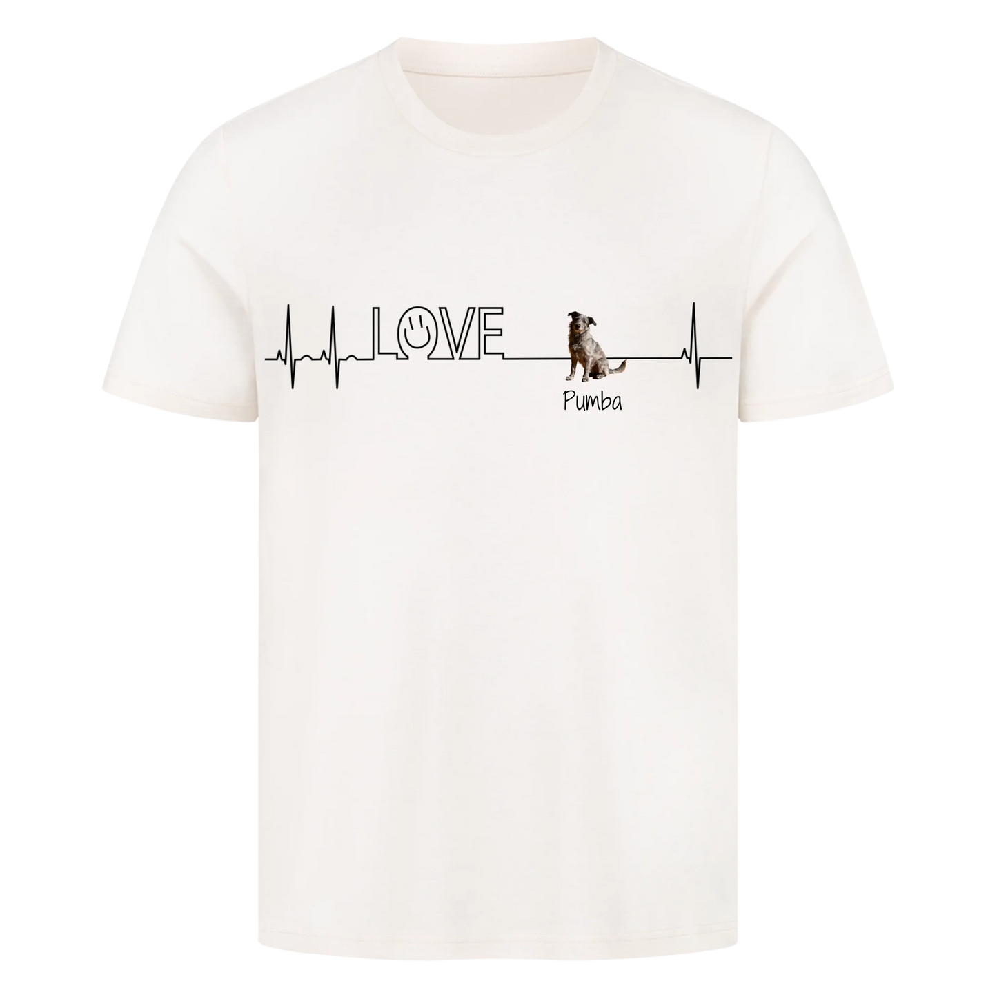 Personalisiertes T-Shirt - Herzschlag
