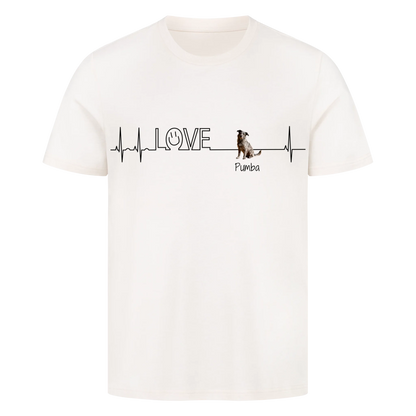 Personalisiertes T-Shirt - Herzschlag
