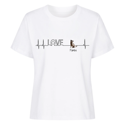 Personalisiertes T-Shirt - Herzschlag