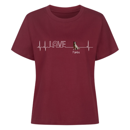 Personalisiertes T-Shirt - Herzschlag
