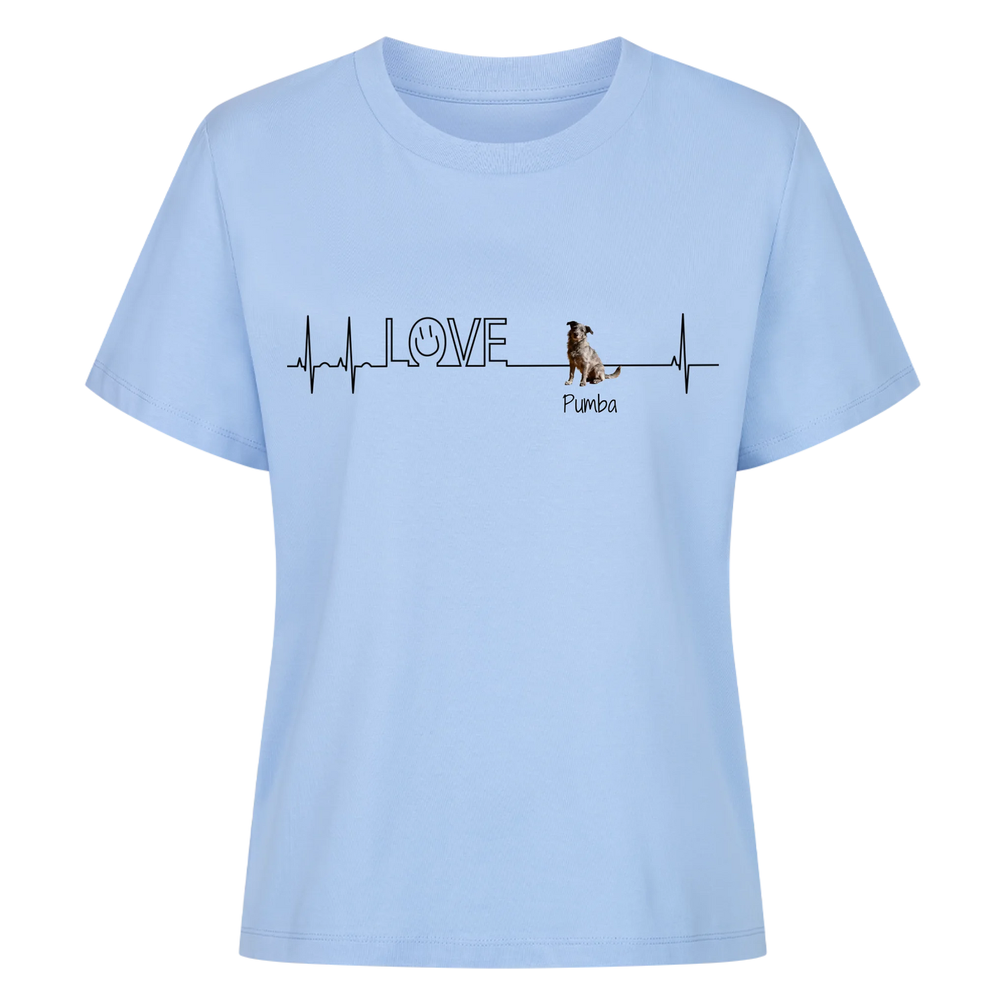 Personalisiertes T-Shirt - Herzschlag