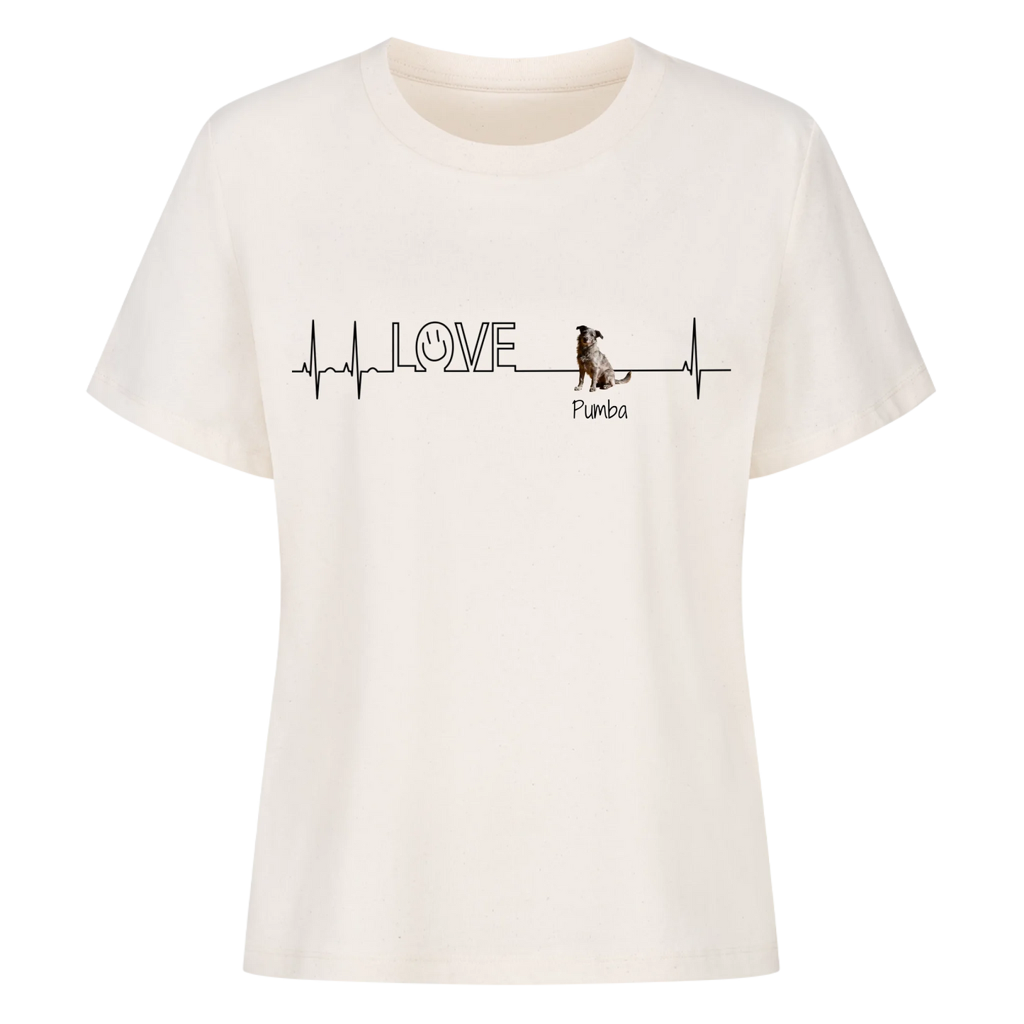 Personalisiertes T-Shirt - Herzschlag