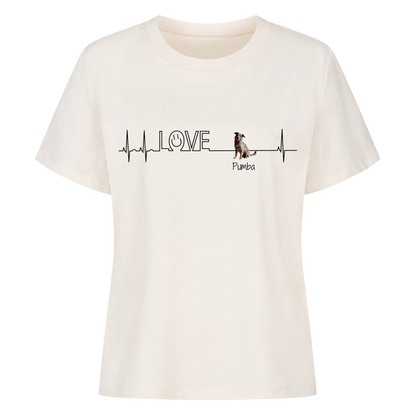 Personalisiertes T-Shirt - Herzschlag
