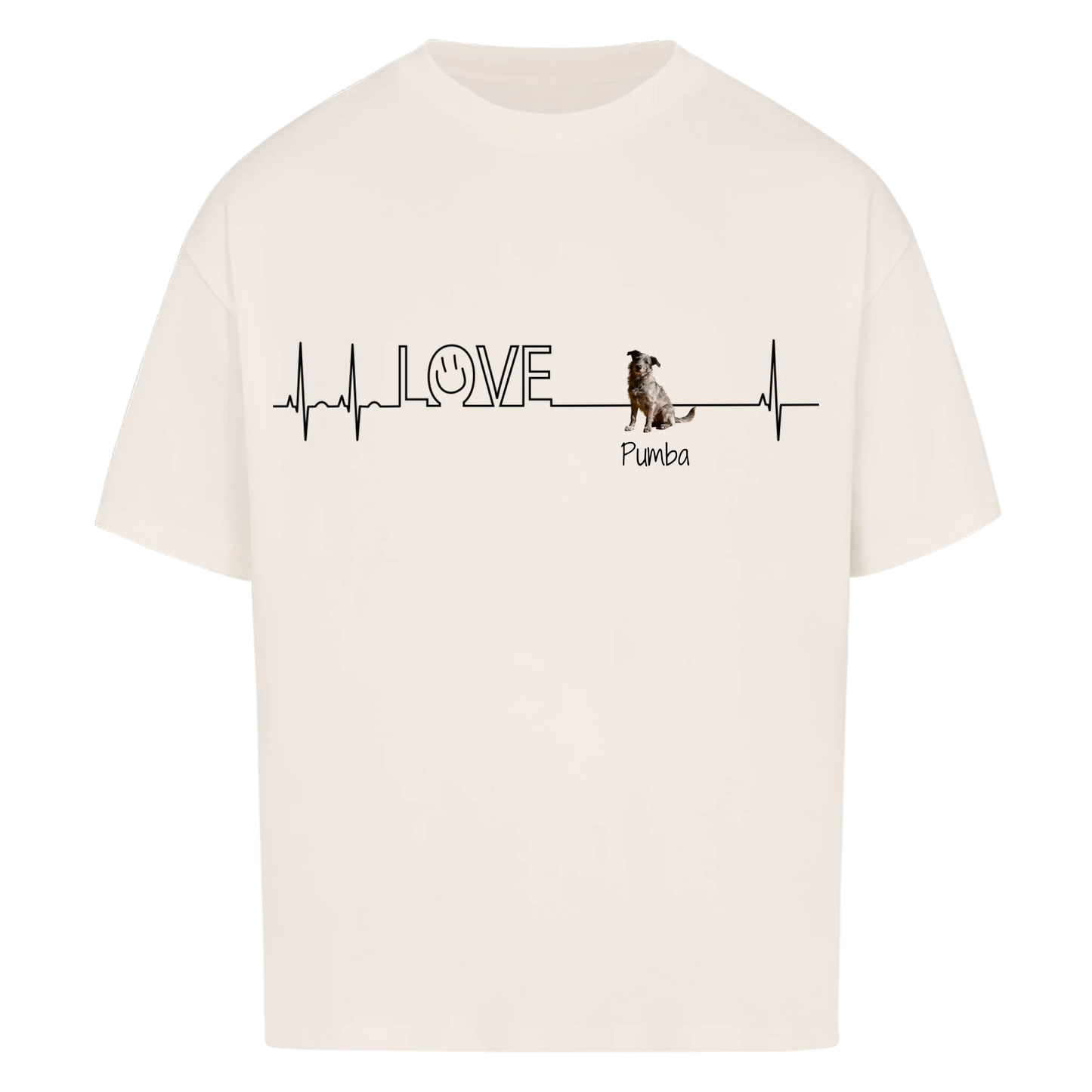 Personalisiertes T-Shirt - Herzschlag