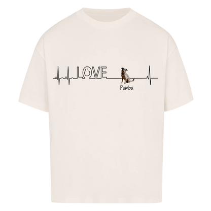 Personalisiertes T-Shirt - Herzschlag