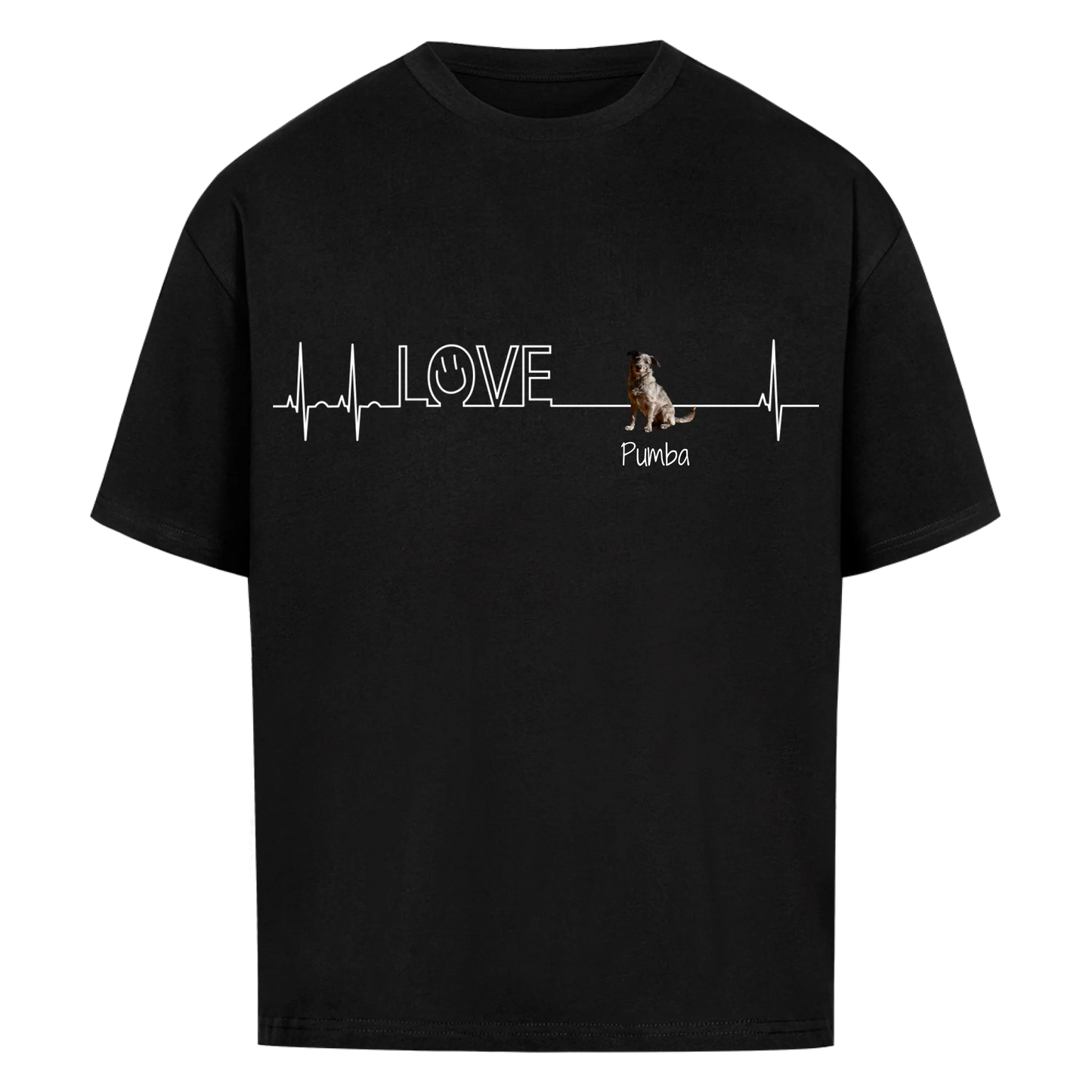 Personalisiertes T-Shirt - Herzschlag