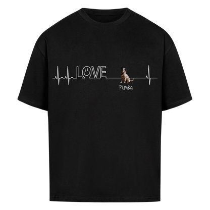 Personalisiertes T-Shirt - Herzschlag