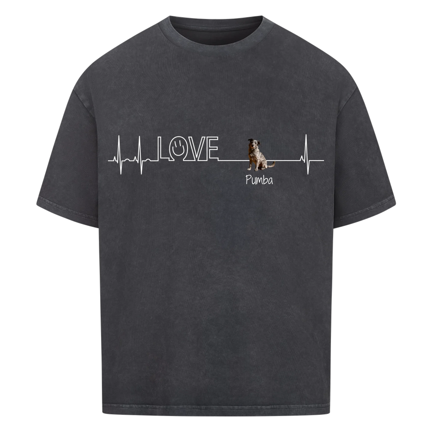 Personalisiertes T-Shirt - Herzschlag