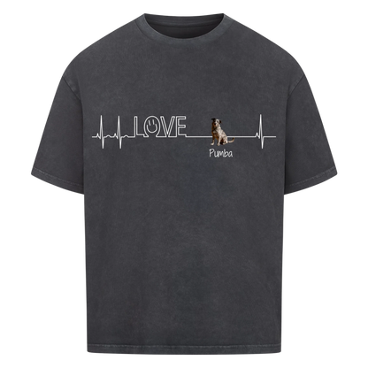 Personalisiertes T-Shirt - Herzschlag