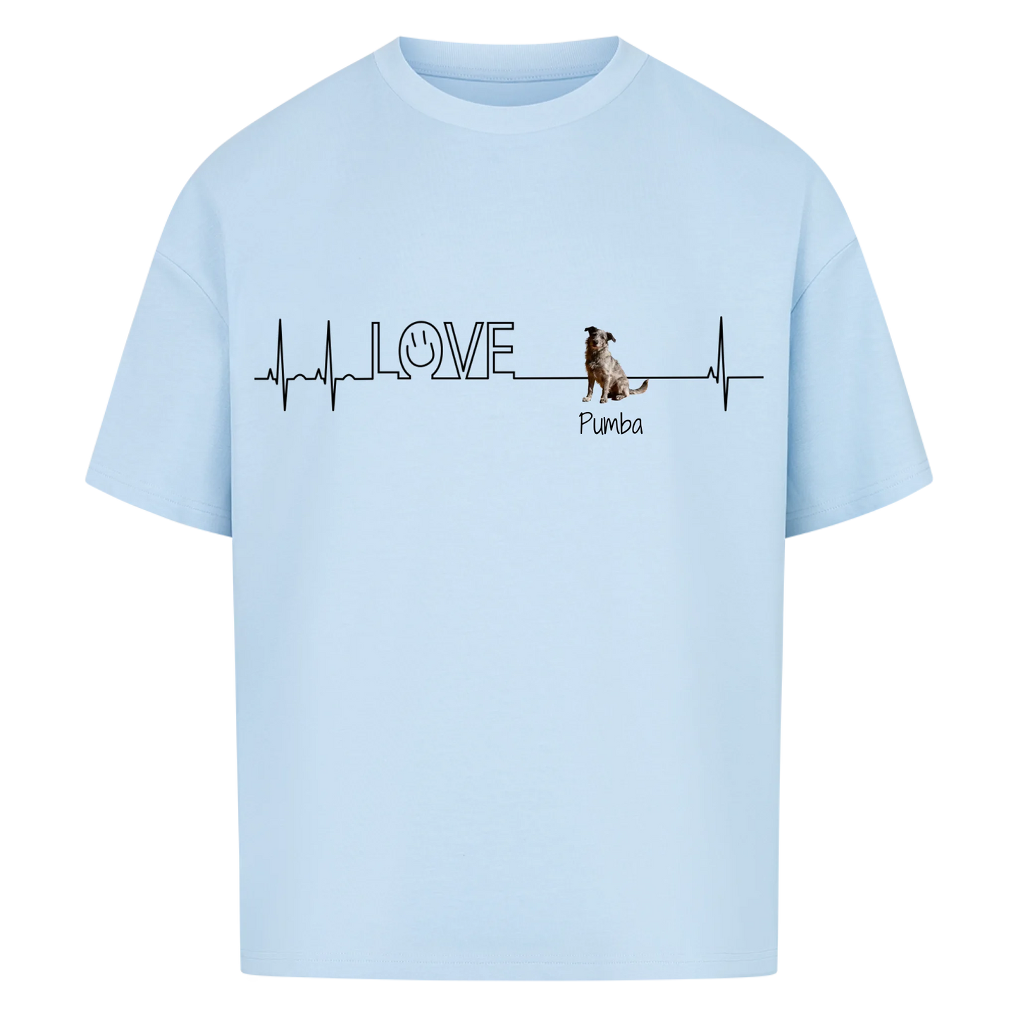 Personalisiertes T-Shirt - Herzschlag