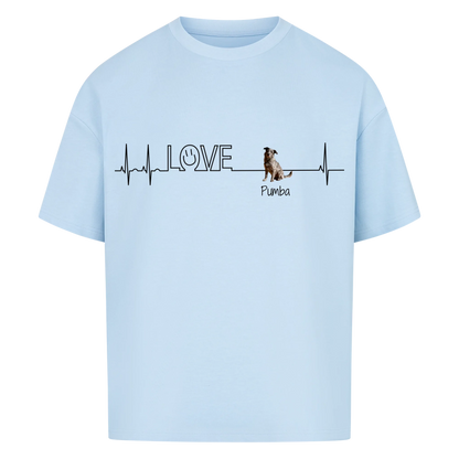 Personalisiertes T-Shirt - Herzschlag