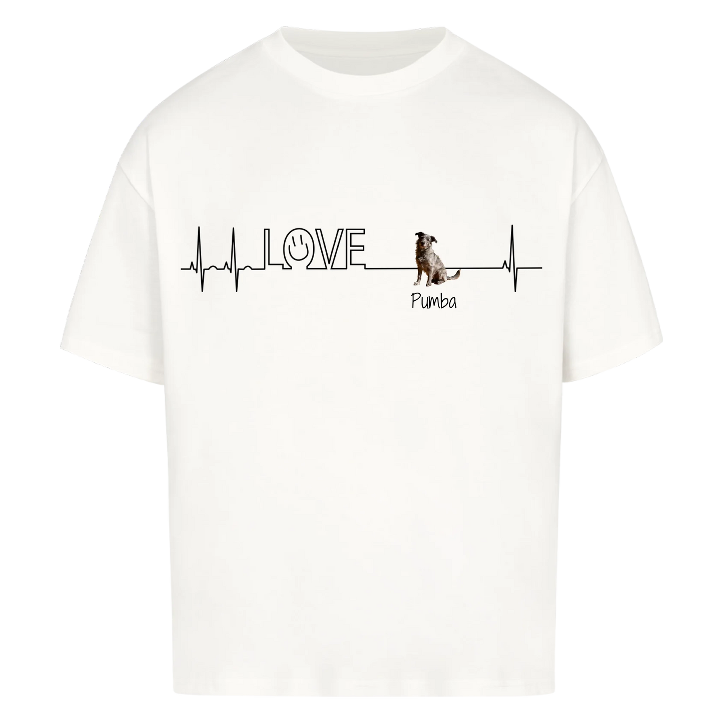 Personalisiertes T-Shirt - Herzschlag