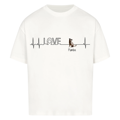Personalisiertes T-Shirt - Herzschlag