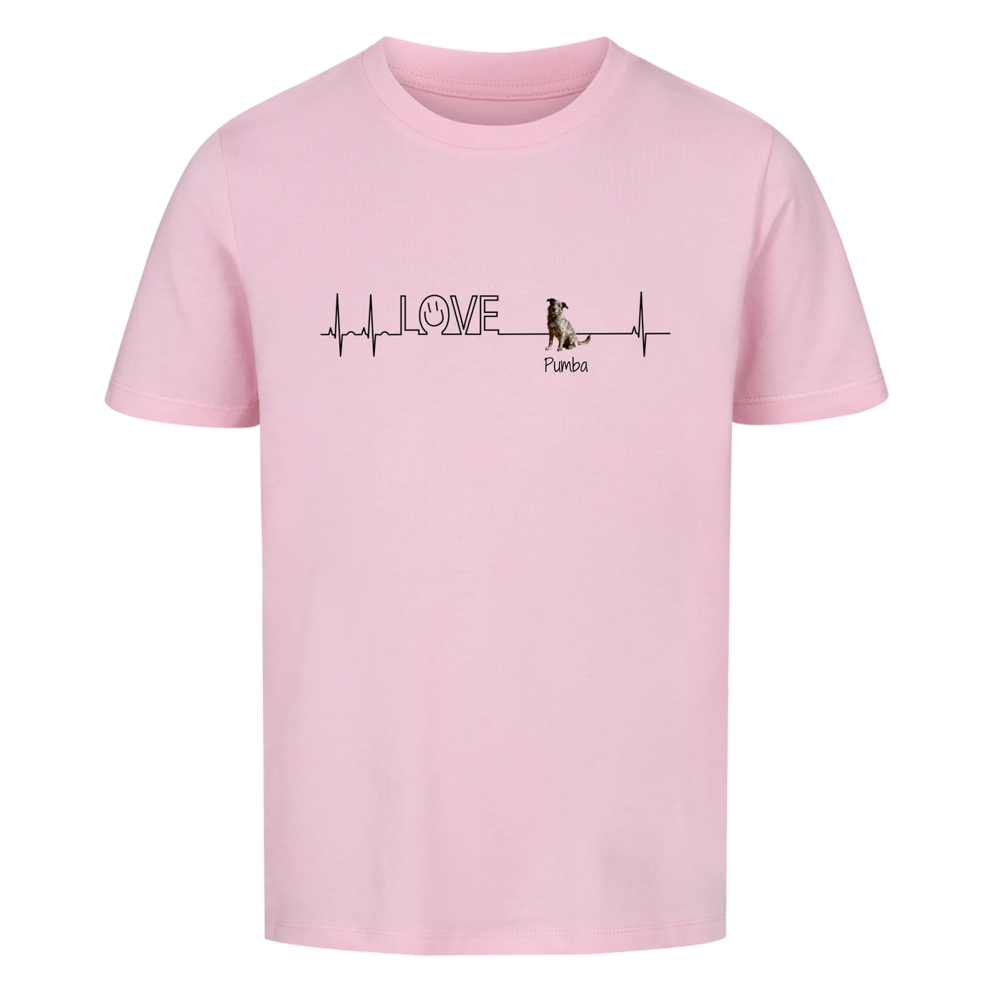 Personalisiertes T-Shirt - Herzschlag