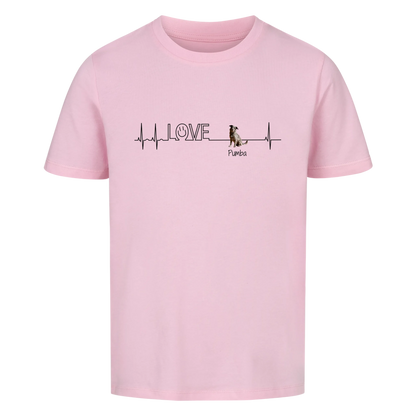 Personalisiertes T-Shirt - Herzschlag
