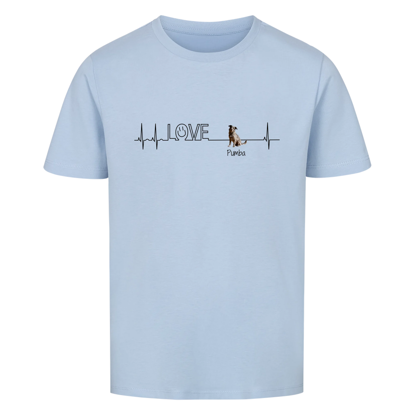 Personalisiertes T-Shirt - Herzschlag