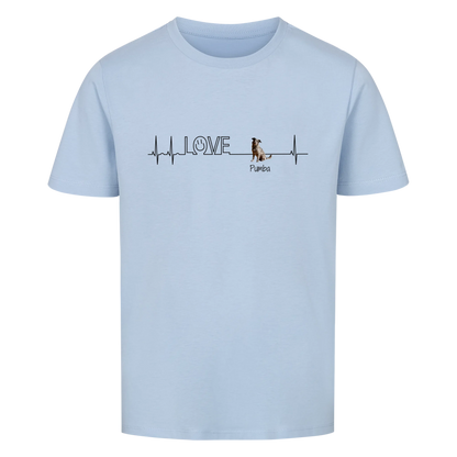Personalisiertes T-Shirt - Herzschlag